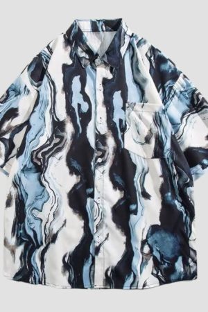 Style Core Aesthetics, New Style Trends Vintage Tie-dye Shirts