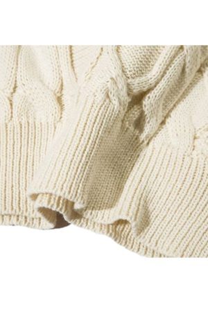 Style Core Aesthetics, New Style Trends Vintage Twist Solid Turtleneck Sweater