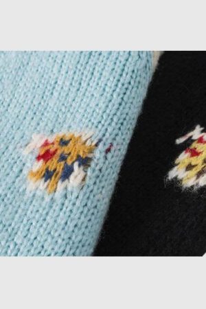 Style Core Aesthetics, New Style Trends Vintage Varsity Knit Cardigan