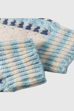 Style Core Aesthetics, New Style Trends Vintage Varsity Knit Cardigan