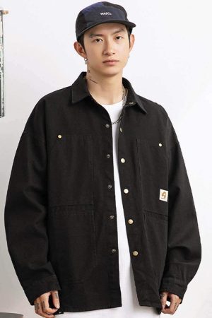 Style Core Aesthetics, New Style Trends Vintage Washed Denim Shirt