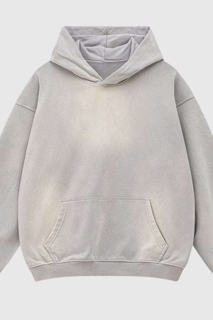 Style Core Aesthetics, New Style Trends Vintage Washed Hoodie