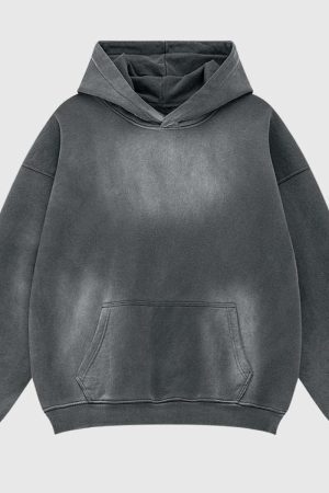 Style Core Aesthetics, New Style Trends Vintage Washed Hoodie