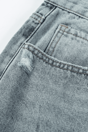 Style Core Aesthetics, New Style Trends Vintage Washed Paint-Splatter Jeans