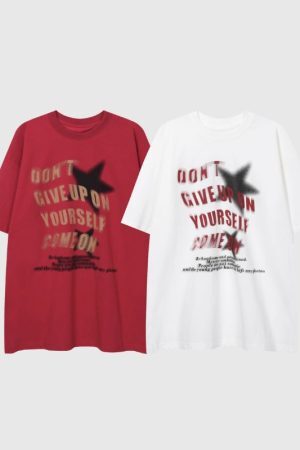 Style Core Aesthetics, New Style Trends Vision Star Print Tee