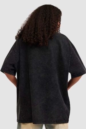 Style Core Aesthetics, New Style Trends Washed Angel Print Tee