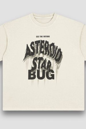 Style Core Aesthetics, New Style Trends Washed Cotton Print Tee