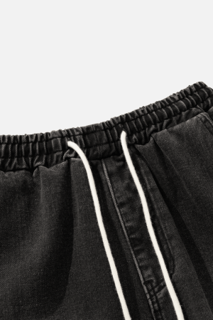 Style Core Aesthetics, New Style Trends Washed Denim Cargo Shorts