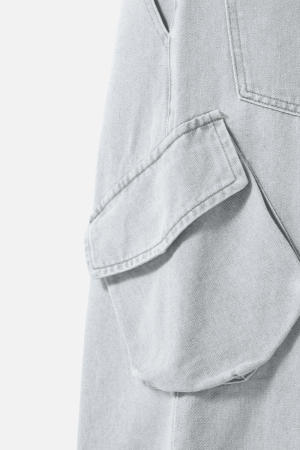 Style Core Aesthetics, New Style Trends Washed Vintage Denim Pants