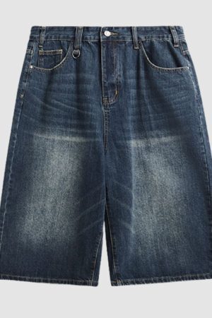 Style Core Aesthetics, New Style Trends Washed Wide Leg Jorts