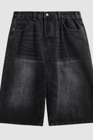 Style Core Aesthetics, New Style Trends Washed Wide Leg Jorts