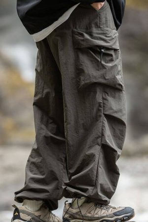 Style Core Aesthetics, New Style Trends Waterproof Parachute Pants