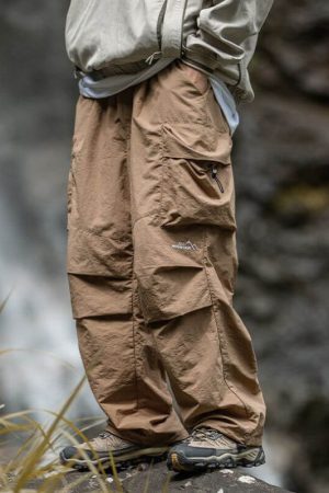 Style Core Aesthetics, New Style Trends Waterproof Parachute Pants
