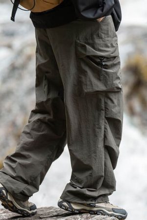Style Core Aesthetics, New Style Trends Waterproof Parachute Pants