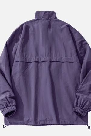 Style Core Aesthetics, New Style Trends Waterproof Textured Half-Zip Tactical Jacket