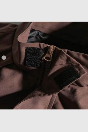 Style Core Aesthetics, New Style Trends Waterproof Utility Jacket