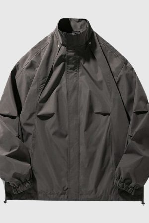 Style Core Aesthetics, New Style Trends Waterproof Utility Jacket