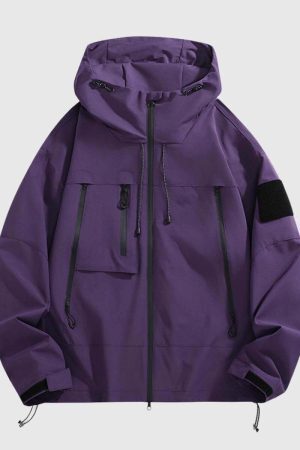 Style Core Aesthetics, New Style Trends Waterproof Utility Jacket