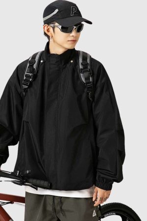 Style Core Aesthetics, New Style Trends Waterproof Utility Jacket