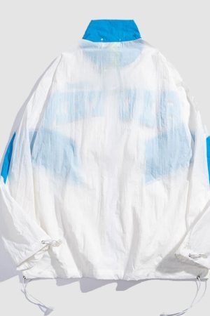 Style Core Aesthetics, New Style Trends Windproof Stand Collar Sunproof QD Jacket