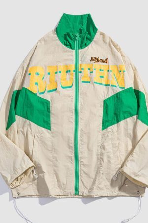 Style Core Aesthetics, New Style Trends Windproof Stand Collar Sunproof QD Jacket