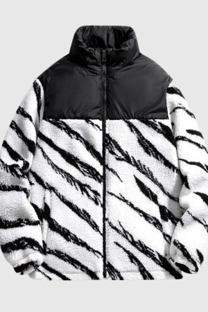 Style Core Aesthetics, New Style Trends Winter Sherpa-Lined Hooded Coat