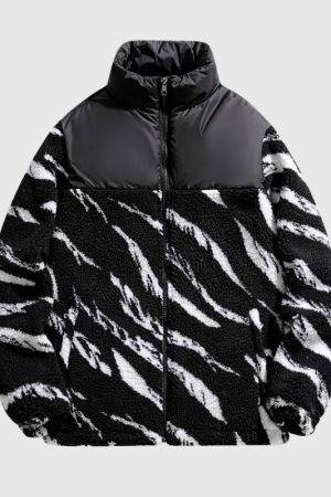Style Core Aesthetics, New Style Trends Winter Sherpa-Lined Hooded Coat