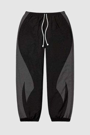 Style Core Aesthetics, New Style Trends Y2K Colorblock Hoodie & Pants Set