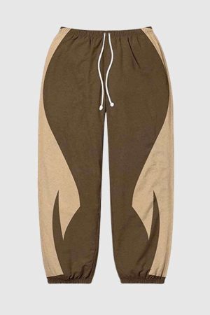 Style Core Aesthetics, New Style Trends Y2K Colorblock Hoodie & Pants Set