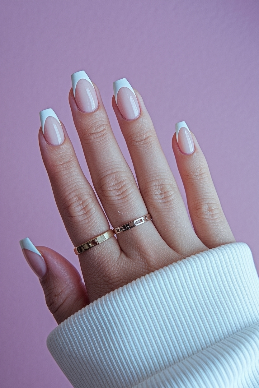 Exploring Types of French Tips Nails for Nail Art Lovers outfit idea