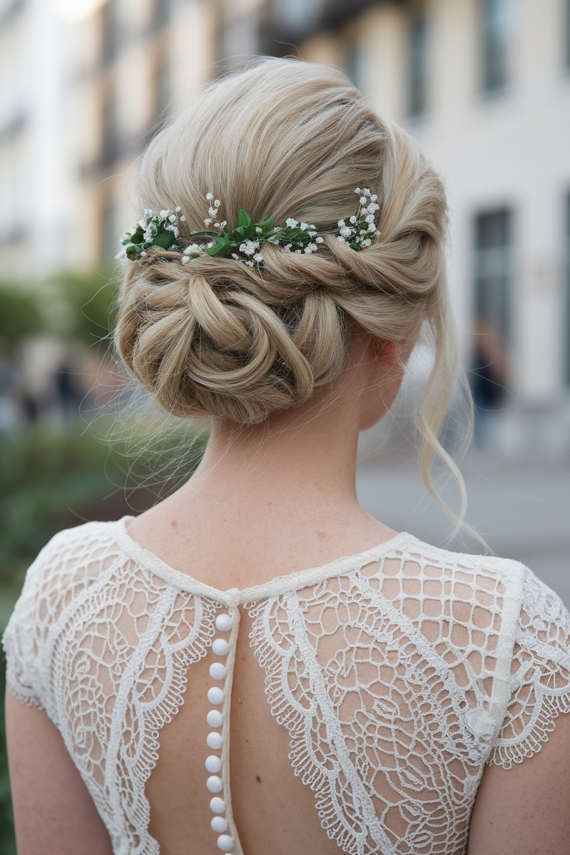 Wedding Hairstyles Half Up Half Down Short Hair Options outfit idea